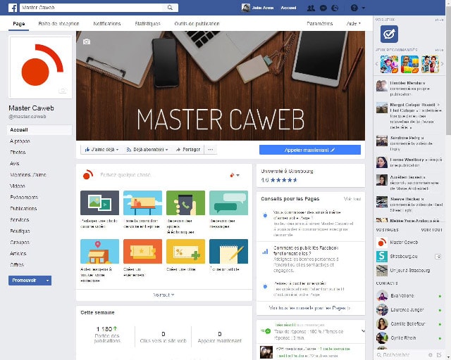 Facebook Master Caweb